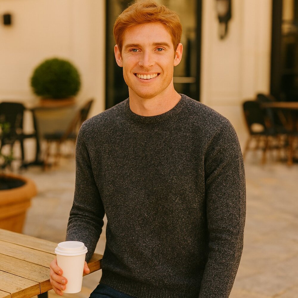 Jack Threads Men's Sweater Boucle Gray Wool Blend Size M Minimalist